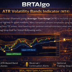 BRTAlgo ATR Volatility Bands Indicator (MT4)