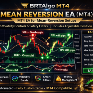 BRTAlgo MT4 Mean Reversion EA (MetaTrader 4)