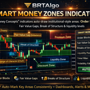 BRTAlgo Smart Money Zones Indicator (MT4)